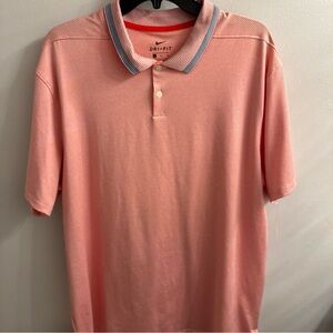 Nike Dri-FIT Men's Coral Polo Shirt
